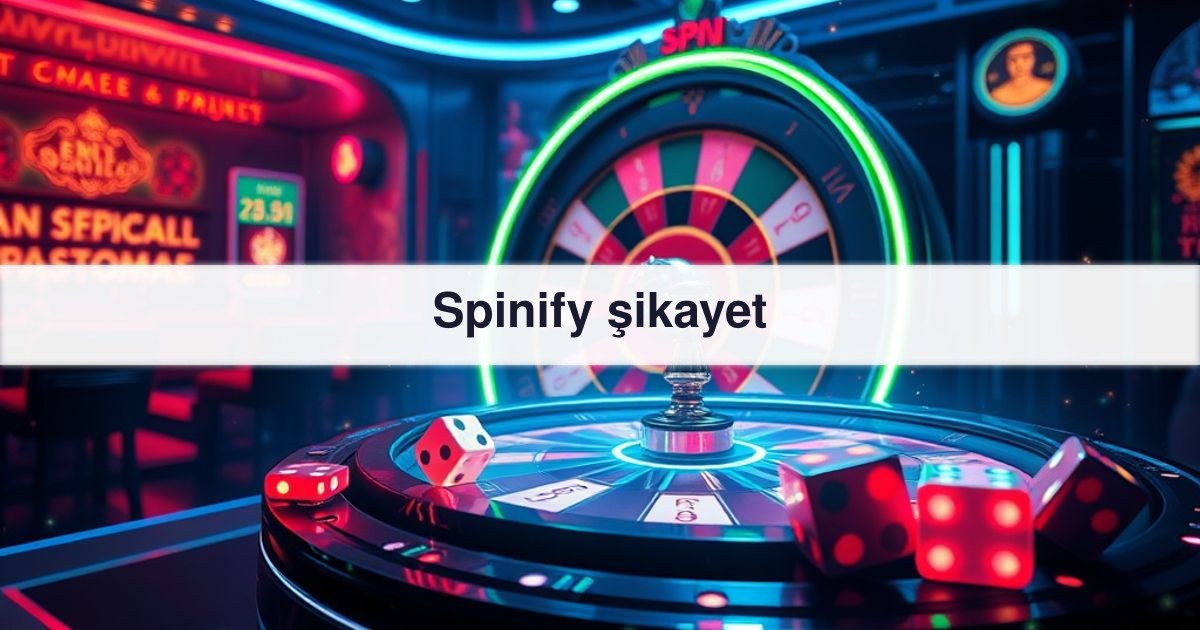 Spinify şikayet
